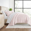 Luxurious Quilted All Season Ultra Soft Comforter Set Lightweight Bedding in Pressed Flowers for Full/Queen Size - Hypoallergenic Ultra-Fluffy Quilt for Winter - Default Title