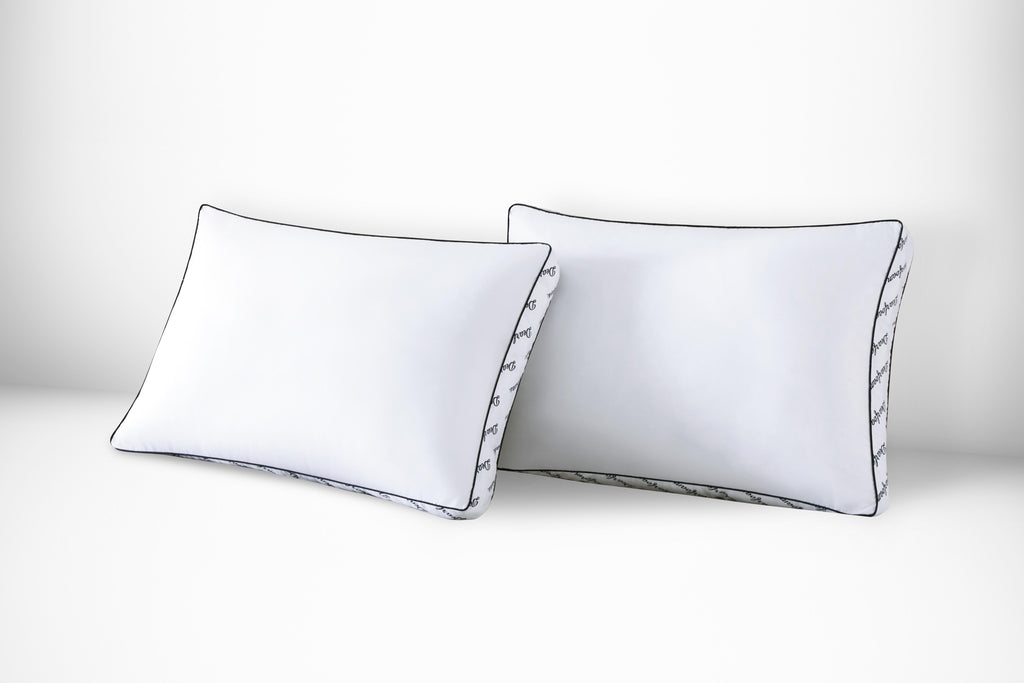 Fluffy Shredded Cozy Gusseted Bed Pillow Standard, White - Hotel Quality Plush Sleeping Pillows - Default Title