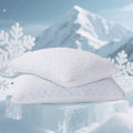 Orthopedic Support 2-Pack Adjustable Cooling Bed Pillows, Shredded Memory Foam Pillows Set of 2, Standard Queen, Dual Sides - Orthopedic Shredded Foam Bed Pillow Set - Default Title