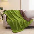 Lightweight Warm Reversible Sherpa Fleece Throw Blanket for Couch, Soft Plush Blanket for Bed Sofa, Warm Fluffy Blankets for All Seaso... - Cozy Fleece Throw Blanket for Couch & Bed - Default Title