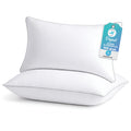Orthopedic Support 2-Pack Standard Bed Pillows – Soft, Breathable & Hypoallergenic for Better Sleep - Decorative Throw Pillow Cushion for Sofa & Bed - Default Title