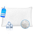 Orthopedic Support Queen Size Bed Pillows 1-Pack,2.2lb High Quality Down Alternative Filled,3D Breathable Cover,Hotel Collection Pillows... - Decorative Throw Pillow Cushion for Sofa & Bed - Default Title