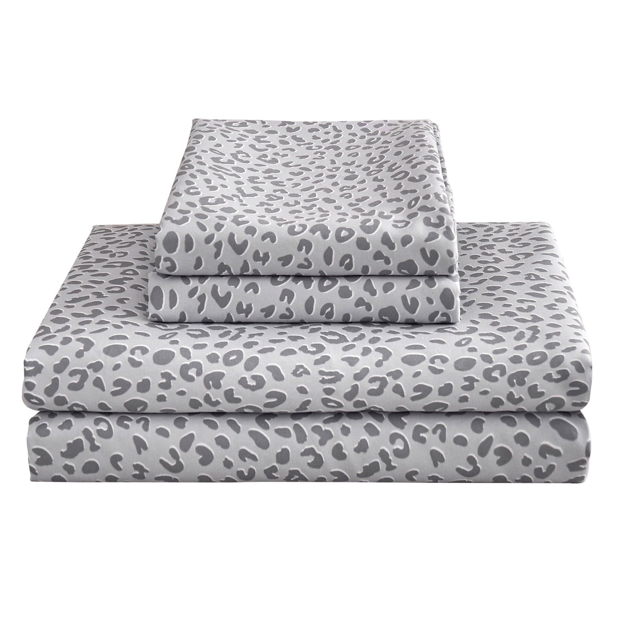 Cooling Sateen Floral King Sheets, Soft Breathable Microfiber Printed Bed Sheet Set, Deep Pocket Non-Slip Fitted Sheet Included - Cooling Hotel Quality Bedding Sheets and Pillowcases - Default Title