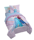All-Season The Poet Inside 5 Piece Twin Size Kids Comforter Set wth Sham - Super Soft Elsa Bed Set for Kids - Cloud-Like Soft Lightweight Bed Comforter - Default Title