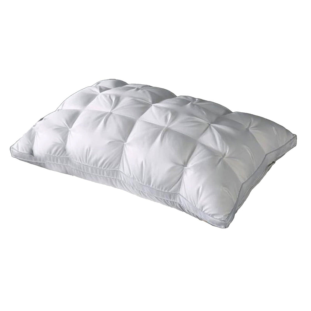 Fluffy Shredded Goose Down Pillow and Feather Pillows for Neck/Back/Side Sleepers, Premium Soft Down Fill Standard Size Pillow for Sl... - Hotel Quality Plush Sleeping Pillows - Default Title