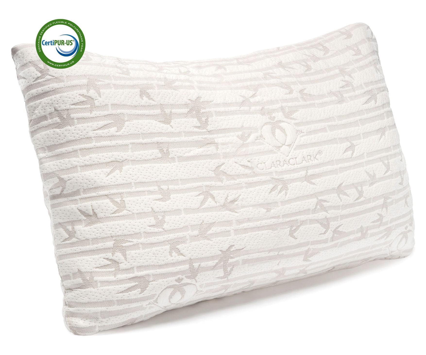 Ergonomic Memory Foam Bed Pillow, Bamboo Pillows for Bed, Queen Size Pillows - Ergonomic Memory Foam Pillow for Neck Pain Support - Default Title
