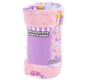 Cozy Fleece Hello Kitty Soft and Friends Silky Fleece Throw 40"x50" Kids Blanket "Cool Treat" - Cozy Fleece Throw Blanket for Couch & Bed - Default Title