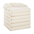 Ultra-Soft Brushed Microfiber Fitted Sheets - Bedding Essentials - Full - (6 Pack) Ivory - Cooling Hotel Quality Bedding Sheets and Pillowcases - Default Title
