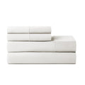 Breathable Luxury 4-Piece 600 Thread Count White Egyptian Cotton Adult Bed Sheet Set, King - Deep Pocket - Breathable Egyptian Cotton Flat & Fitted Sheets - Default Title