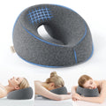 Orthopedic Support Face Down Pillow Massage Headrest for Bed, Memory Foam Pillow Face Cradle Support for Stomach Sleepers, Eye Post-Surg... - Hotel Quality Plush Sleeping Pillows - Default Title