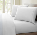 Cooling Sateen Luxurious Collection 1000 Thread Count 100% Cotton Bed Sheet Set (Twin XL, White) - Luxury Bed Sheet Set with Deep Pockets - Default Title