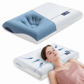 Hotel Collection Cooling Memory Foam Bed Pillow for Neck Pain Relief, Two-Sided Cooling Pillow for Back, Stomach and Side Sleepers, Tw... - Ergonomic Memory Foam Pillow for Neck Pain Support - Default Title