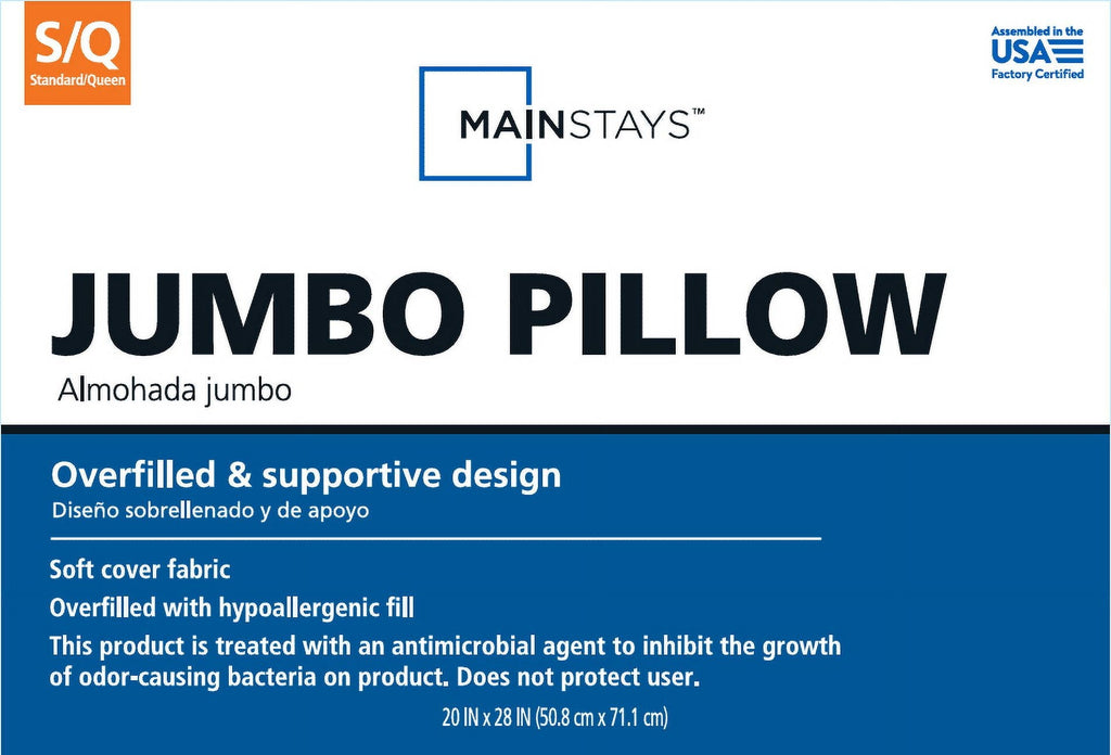 Decorative Plump MS Mega Pillow SQ - Ergonomic Memory Foam Pillow for Neck Pain Support - Default Title