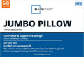 Decorative Plump MS Mega Pillow SQ - Ergonomic Memory Foam Pillow for Neck Pain Support - Default Title