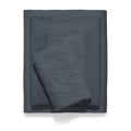 Ultra-Soft Microfiber Bed Sheet Set, Grey Stone, Full, 4 Pieces - Cooling Hotel Quality Bedding Sheets and Pillowcases - Default Title
