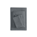 Premium Egyptian Cotton Super Soft Brushed Microfiber Bed Sheet Set, Soothing Gray, Queen, 4 Piece - Premium Ultra-Soft Pillowcase Pair for Sleeping - Default Title