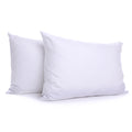 Decorative Plump 2-Pack Down Alternative White Bed Pillows, Standard - Hotel Quality Plush Sleeping Pillows - Default Title