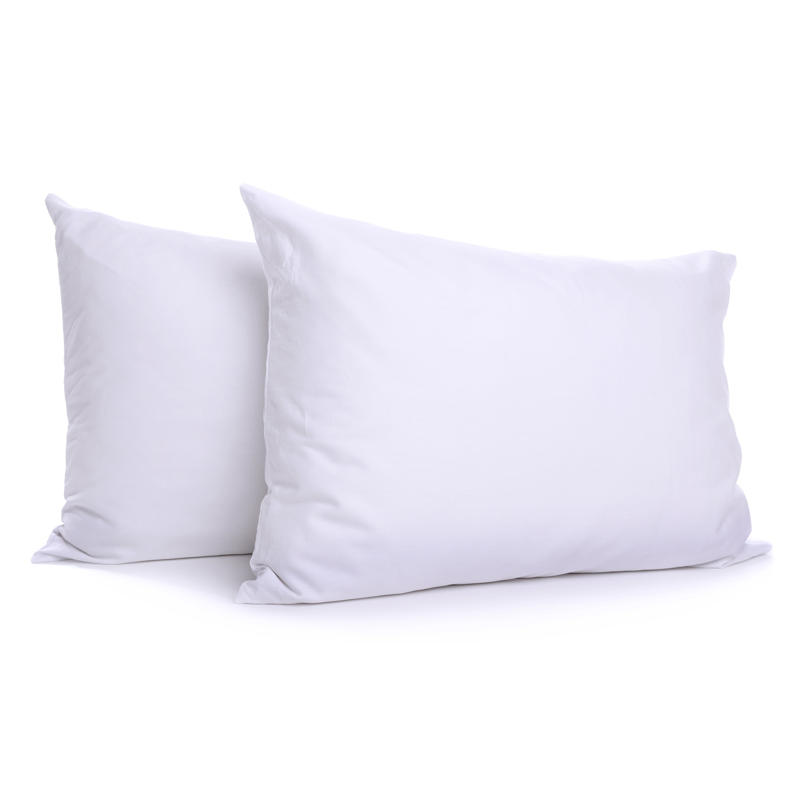 Decorative Plump 2-Pack Down Alternative White Bed Pillows, Standard - Hotel Quality Plush Sleeping Pillows - Default Title