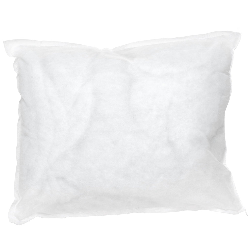 Orthopedic Support Bed Pillow, 12 x 17 Inch, White, Disposable, 2 Count - Hotel Quality Plush Sleeping Pillows - Default Title