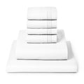 Cooling Sateen Iconic 6 Piece Bed Sheet Set Brushed Microfiber, Deep Pocket, Queen, White - Luxury Bed Sheet Set with Deep Pockets - Default Title