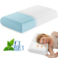 Fluffy Shredded Memory Foam Pillow, Standard Size Pillows for Sleeping, Bed Pillow Soft and Comfortable, 1 Pack - Ergonomic Memory Foam Pillow for Neck Pain Support - Default Title