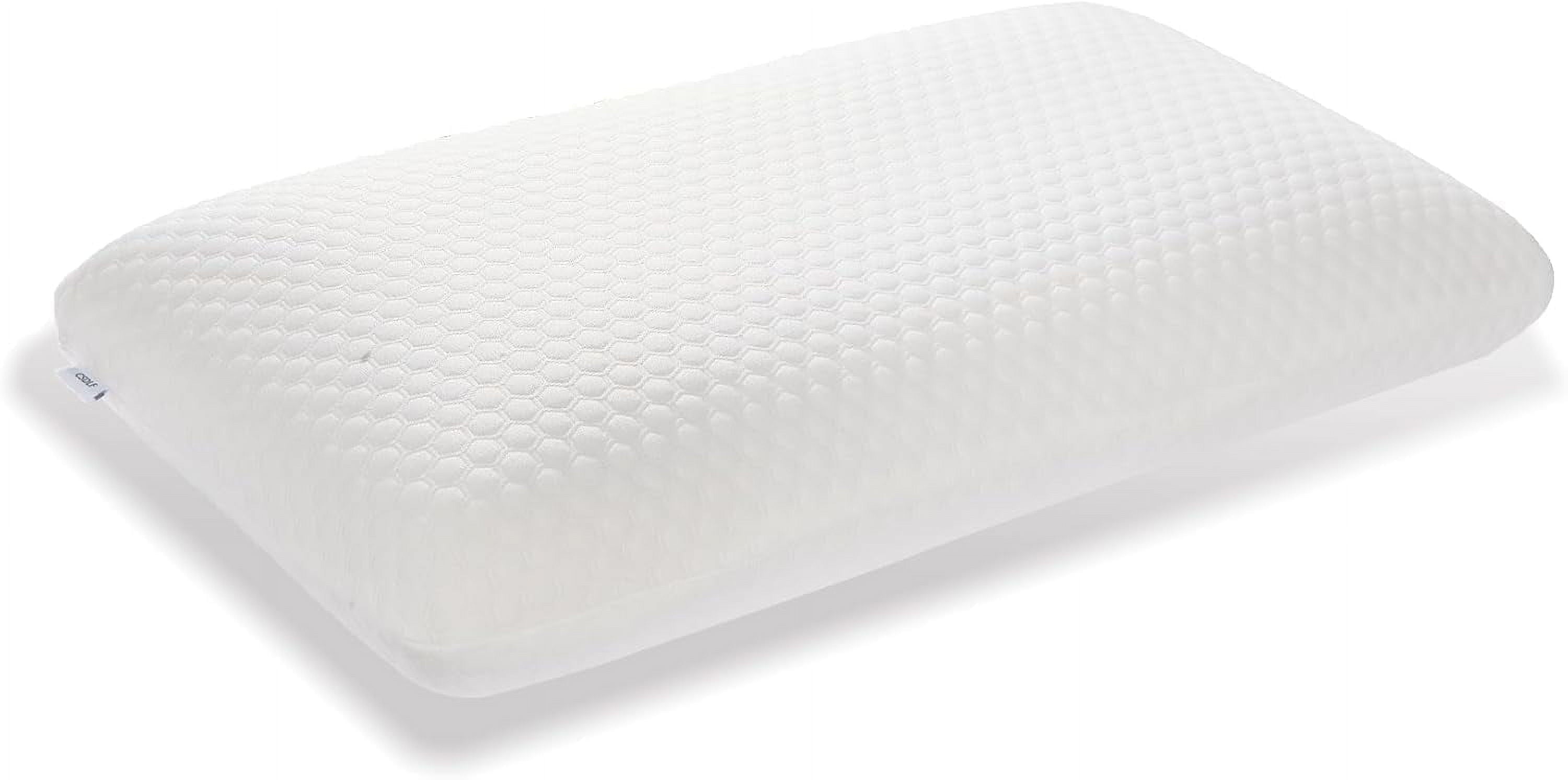 Ergonomic Memory Foam Memory Foam Bed Pillows, Pillow for Side and Back Sleeper, Pillow for Neck Pain Relief, Washable Removable Cover, Sof... - Ergonomic Memory Foam Pillow for Neck Pain Support - Default Title