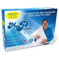 Decorative Plump Classic, Standard Size and Medium Support, 1 Pillow - Orthopedic Shredded Foam Bed Pillow Set - Default Title
