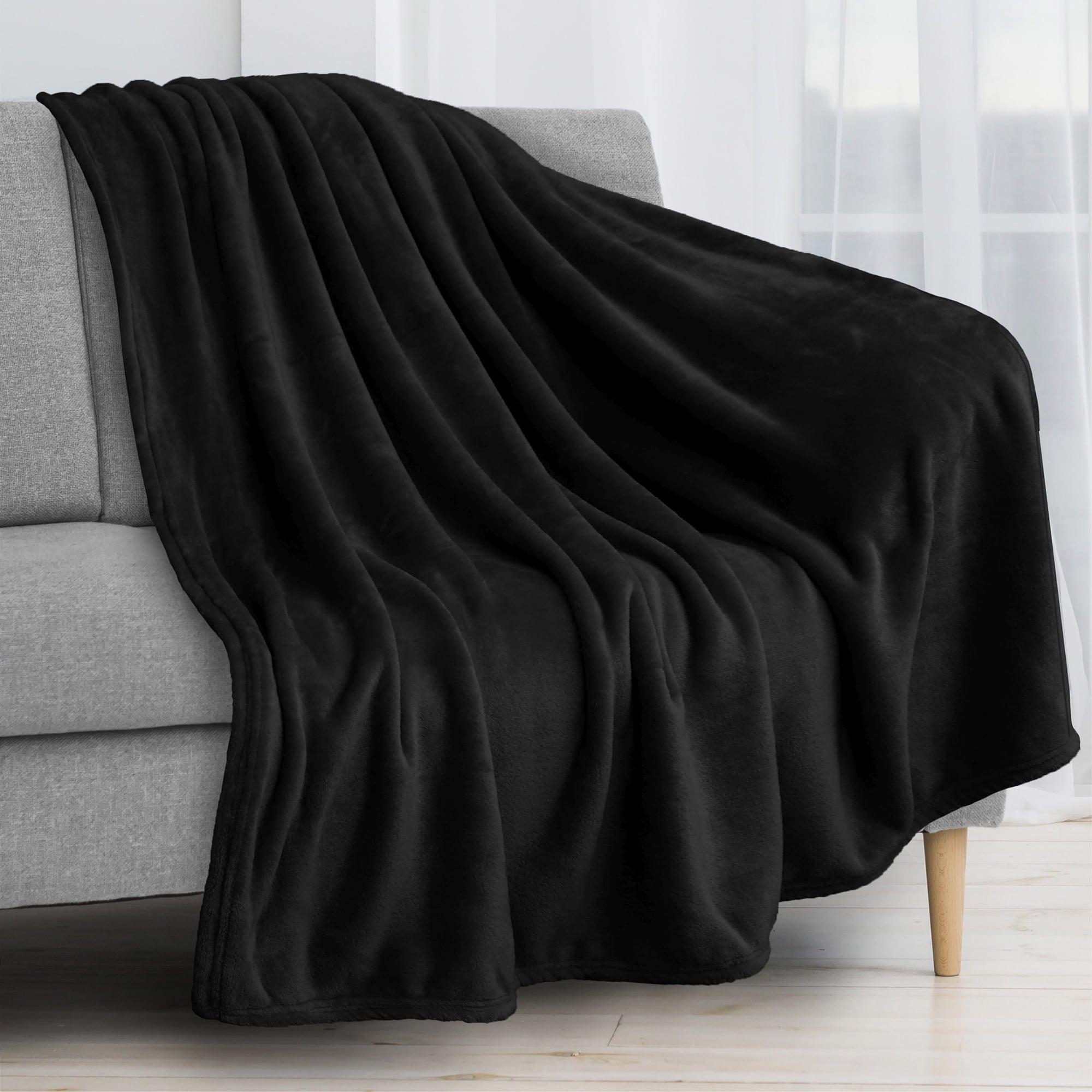 Lightweight Warm Fleece Blanket Throw | Super Soft, Plush, Luxury Flannel Throw | Lightweight Microfiber Blanket for Sofa Couch Bed 50... - Lightweight Plush Warm Blanket for All Seasons - Default Title