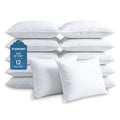 Decorative Plump Ryotei Economy Bulk Hotel Pillows 20"x26" Standard (Pack of 12) | Premium Cluster Fiber Fill | Soft Down Alternative ... - Hotel Quality Plush Sleeping Pillows - Default Title
