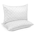 Ergonomic Memory Foam Bed Pillows Queen Size Set of 2 Pillows for Bed 2 Pack Cooling Hotel Collection Down Alternative Pillows 20 x 30 inches - Orthopedic Shredded Foam Bed Pillow Set - Default Title