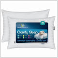 Fluffy Shredded Comfy Sleep Bed Pillow Queen Size, Pack of 2 - Orthopedic Shredded Foam Bed Pillow Set - Default Title