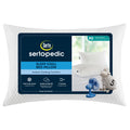 Decorative Plump Sleep Chill Standard/Queen Bed Pillow, Hypoallergenic Fill - Orthopedic Shredded Foam Bed Pillow Set - Default Title