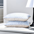 Orthopedic Support Shredded Memory Foam Pillows Standard Size Set of 2, Regulating Reversible Cooling Pillow Bed Pillow for Bed, Adjusta... - Decorative Throw Pillow Cushion for Sofa & Bed - Default Title