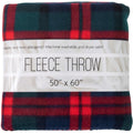 Super Soft Flannel Single Plaid Color 60"L x 50"W Fleece Throw Blanket for Fall, Winter, Spring, Summer, Men, Women, Children & Pets in ... - Lightweight Plush Warm Blanket for All Seasons - Default Title