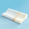 Decorative Plump Standard Cooling Memory Foam Pillow, Ergonomic Adjustable Orthopedic Contour Bed Pillows Neck Support for Side Back S... - Ergonomic Memory Foam Pillow for Neck Pain Support - Default Title