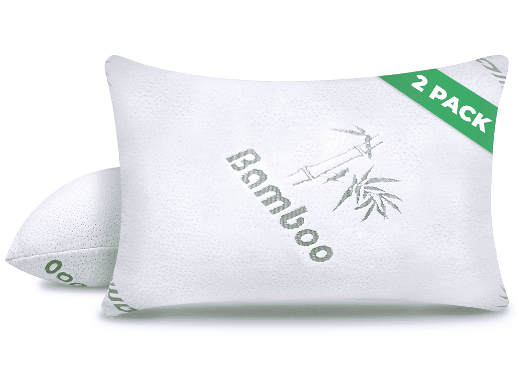 Ergonomic Memory Foam Memory Foam Pillows Queen Size Set of 2 - Cooling Bed Pillows for Sleeping - Back, Stomach, Side Sleeper Firm, Comfy ... - Hotel Quality Plush Sleeping Pillows - Default Title