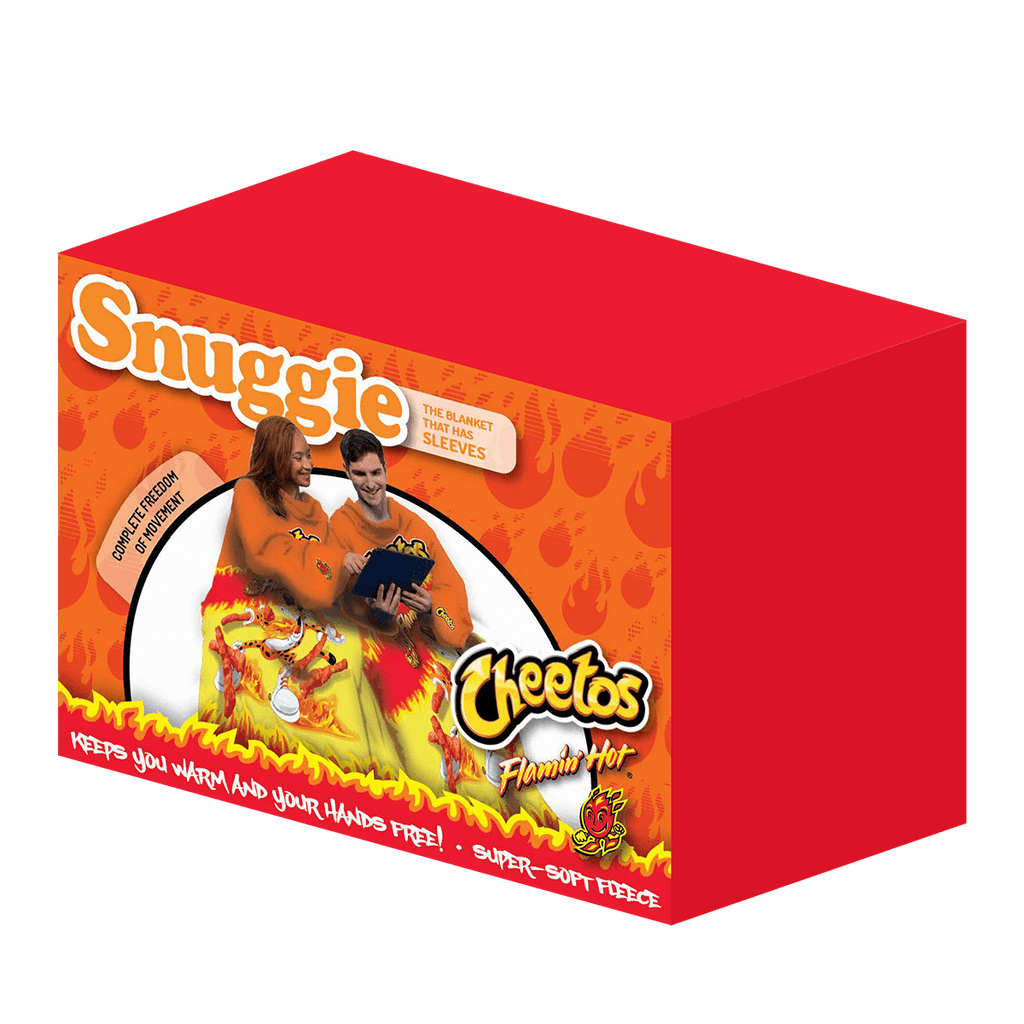Cozy Fleece Cheetos Flaming Hot Wearable Blanket - Super Soft Reversible Sherpa Flannel Blanket - Default Title