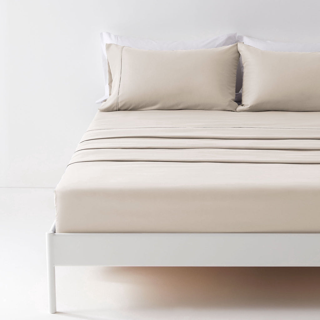 Ultra-Soft Bed Sheet Sets,Ultra Soft Breathable Luxury 4 Piece, (Beige, Queen) - Luxury Bed Sheet Set with Deep Pockets - Default Title