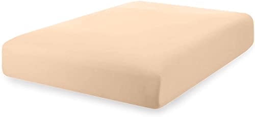 Wrinkle-Resistant Luxurious Hotel Quality Crib Fitted Sheet – 100% Cotton – Ultra Soft, Skin-Friendly & Hypoallergenic – Deep Pocket Fi... - Breathable Egyptian Cotton Flat & Fitted Sheets - Default Title