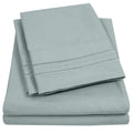 Ultra-Soft 1800 Series Classic 4-Piece 1800 Thread Count 100 GSM Bed Sheet, Queen - Premium Ultra-Soft Pillowcase Pair for Sleeping - Default Title