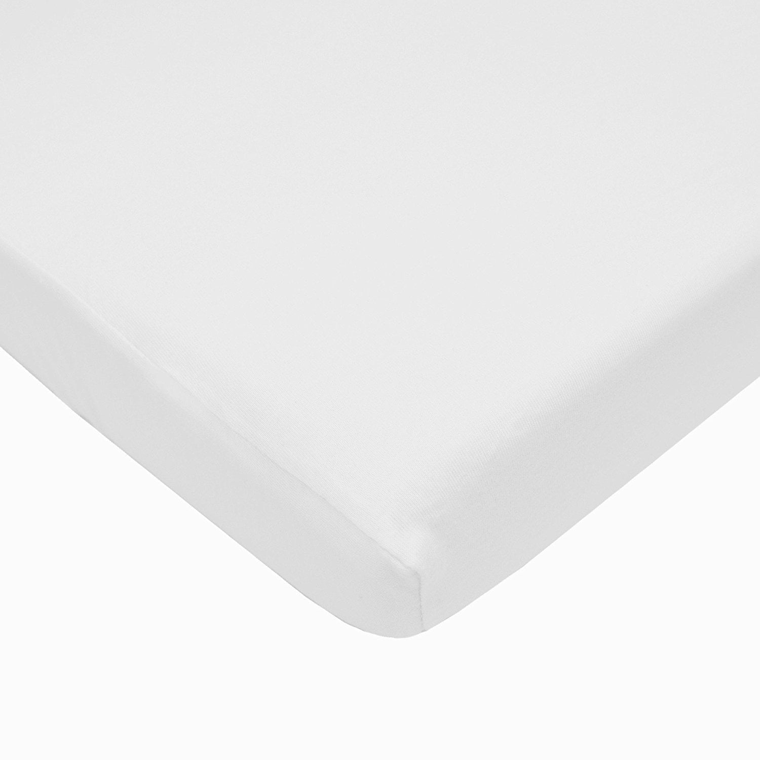 Cooling Sateen TL Care 100% Natural Breathable Cotton Jersey Knit Fitted Bassinet Sheet, White, 15" x 33", Soft Breathable, for Boys... - Premium Ultra-Soft Pillowcase Pair for Sleeping - Default Title