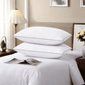 Decorative Plump Down Feather Pillows for Bed 20 x 30 Inches Queen Size Set of 2, Medium Firm Luxury Cooling Hotel Collection Feather ... - Hotel Quality Plush Sleeping Pillows - Default Title