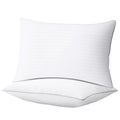Fluffy Shredded Pillows Standard Size Set of 2, Hotel Quality, Down Alternative Gusseted Bed Pillows for Side, Back, And Stomach Slee... - Orthopedic Shredded Foam Bed Pillow Set - Default Title