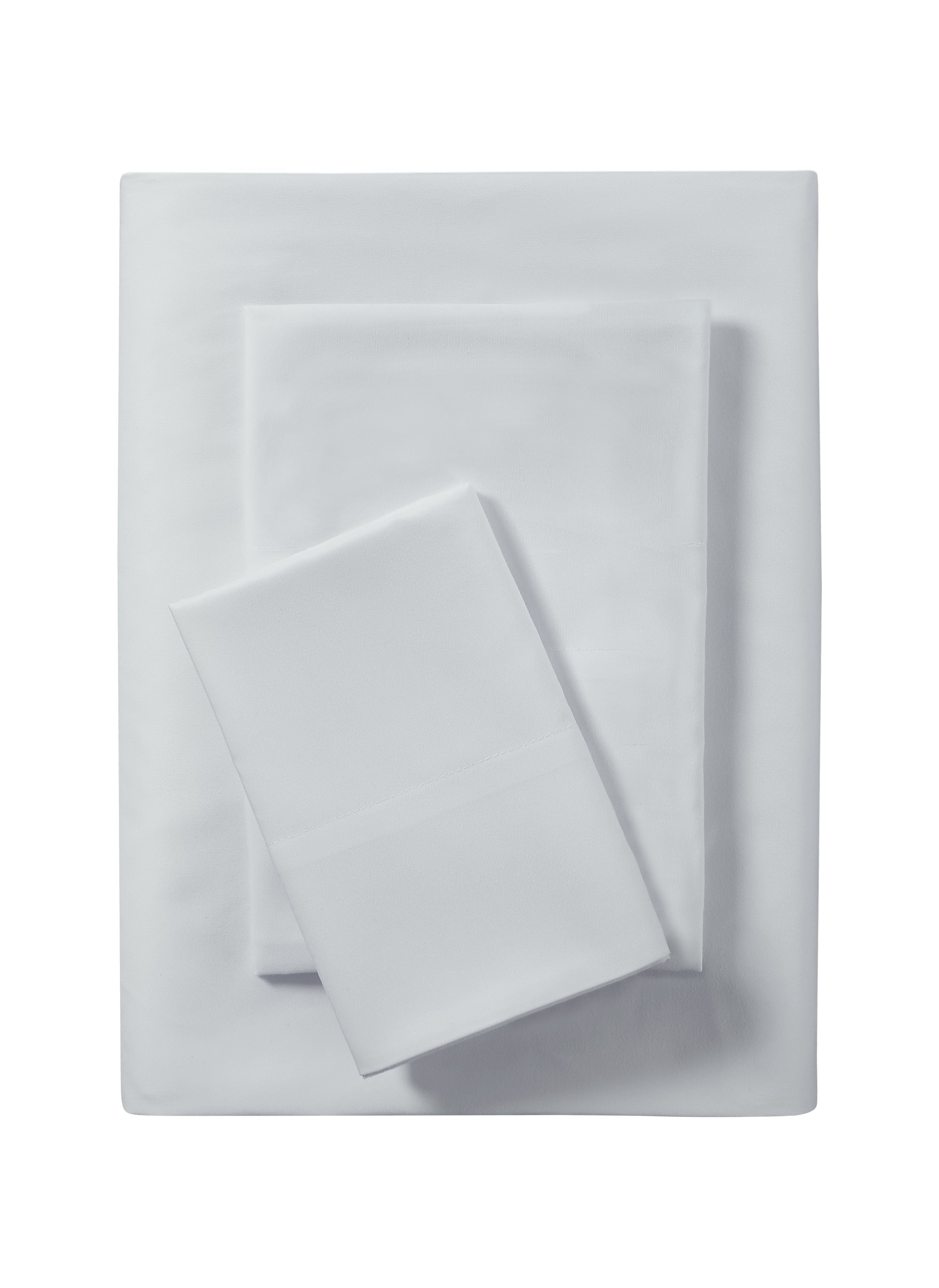 Cooling Sateen Kids Soft Microfiber Sheet Set, Gray, Twin, 3 Pieces - Premium Ultra-Soft Pillowcase Pair for Sleeping - Default Title