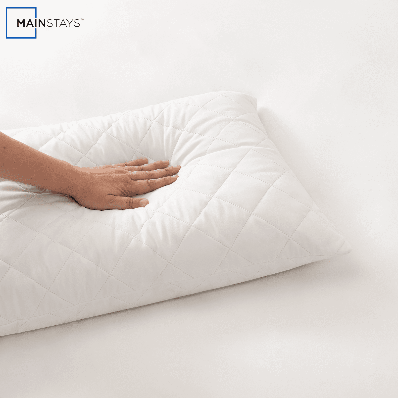 Ergonomic Memory Foam Memory Foam Cluster Bed Pillow, Standard Queen - Hotel Quality Plush Sleeping Pillows Detail