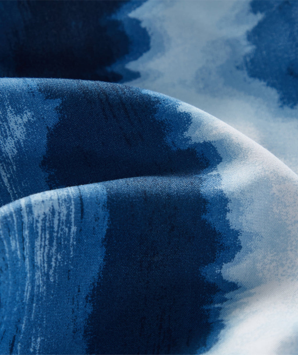 Heavyweight Warmth Tie Dye Navy 3 Piece Comforter Set, Full - Cloud-Like Soft Lightweight Bed Comforter Detail