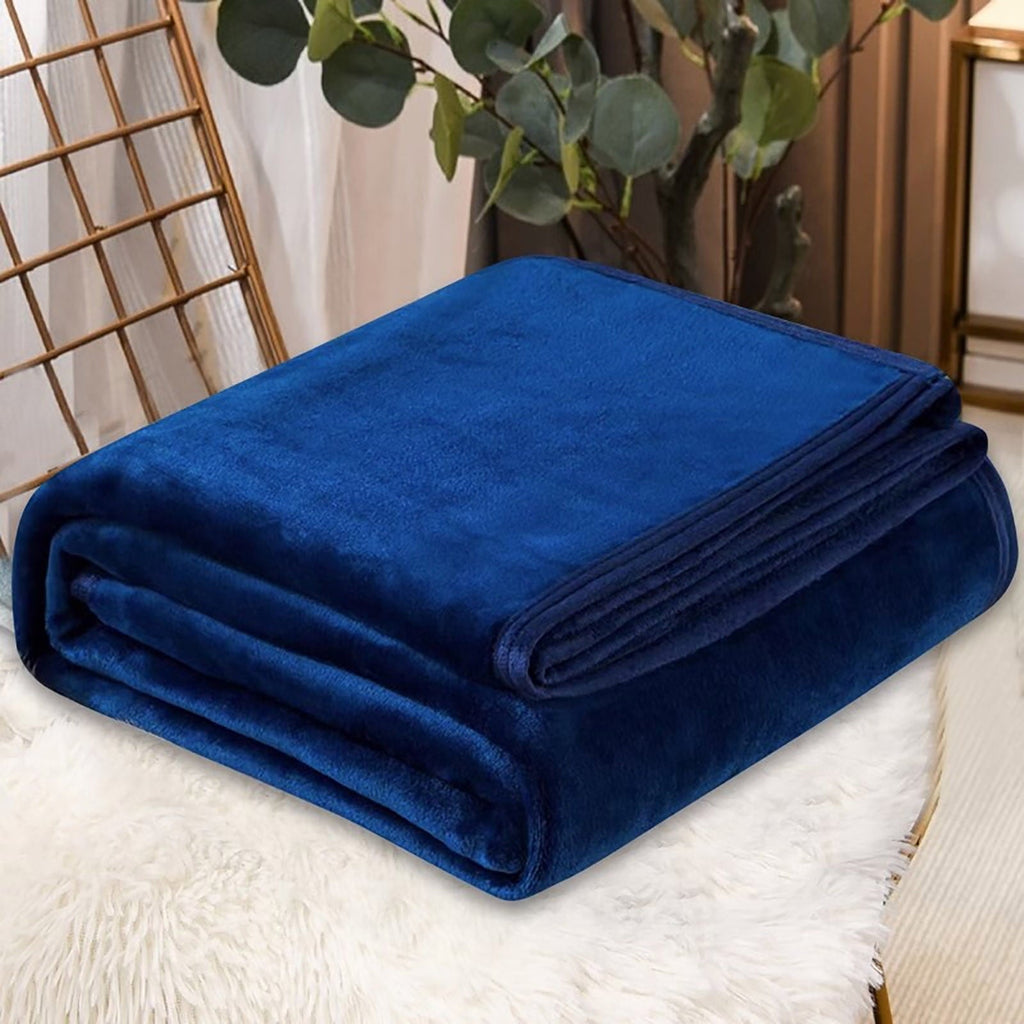 Reversible Sherpa 28x39 Inch Soft Thick Gentle Cozy Throw for Couch Lightweight Warm Home Throw for Living Room Bedroom - Luxury Knitted Decorative Throw Blanket with Fringes Detail