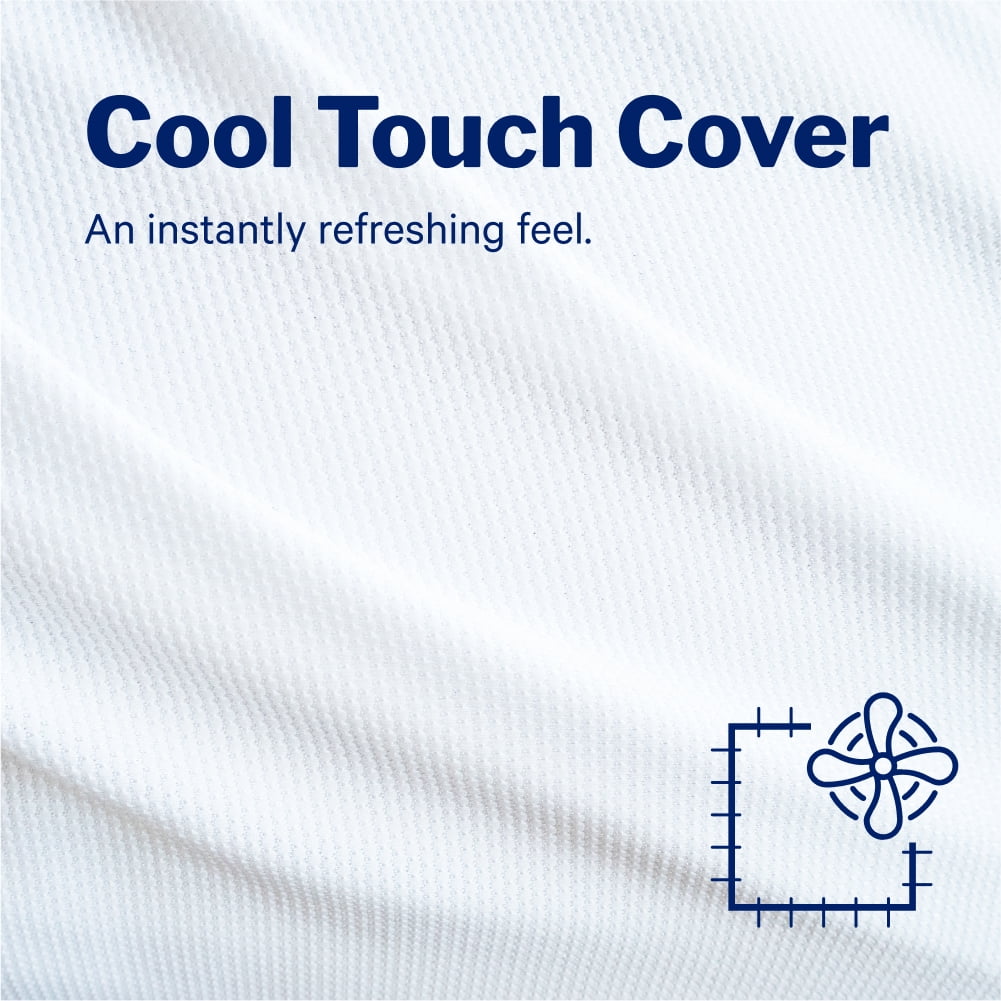 Fluffy Shredded Sleep Essential Cooling Pillow, Standard - Orthopedic Shredded Foam Bed Pillow Set Detail