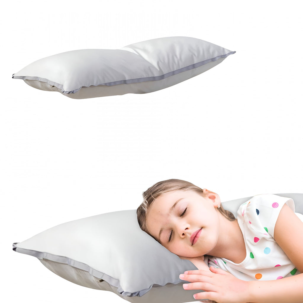 Fluffy Shredded Flat Pillows for Sleeping Thin,Ultra Thin Pillow,Adjustable Shredded Memory Foam Pillows for Side,Back,Stomach Sleepe... - Hotel Quality Plush Sleeping Pillows Detail