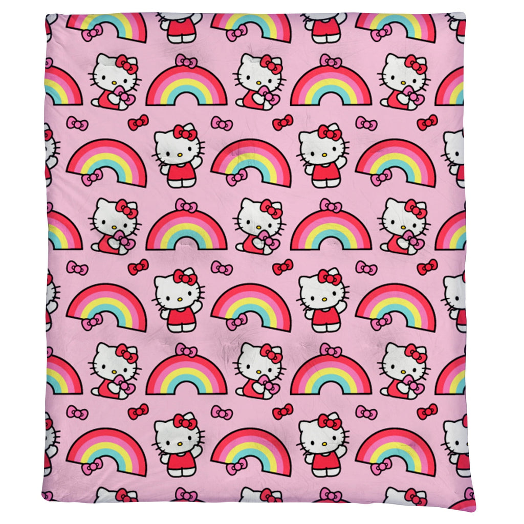 Lightweight Warm Kids Squishy Cloud Throw Blanket, 46 x 60 inches - Super Soft Reversible Sherpa Flannel Blanket Detail